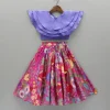 Clearance Layered Top And Multicolour Printed Lehenga Ethnic Wear | Lehengas & Ghagras