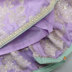 Clearance Lilac Angarkha Style Top And Dhoti Ethnic Wear | Dhotis & Patialas