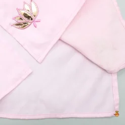 Clearance Lotus Patch Embroidered Pink Kurta And Dhoti BOY Indian Ethnic Wear | Ethnic Sets