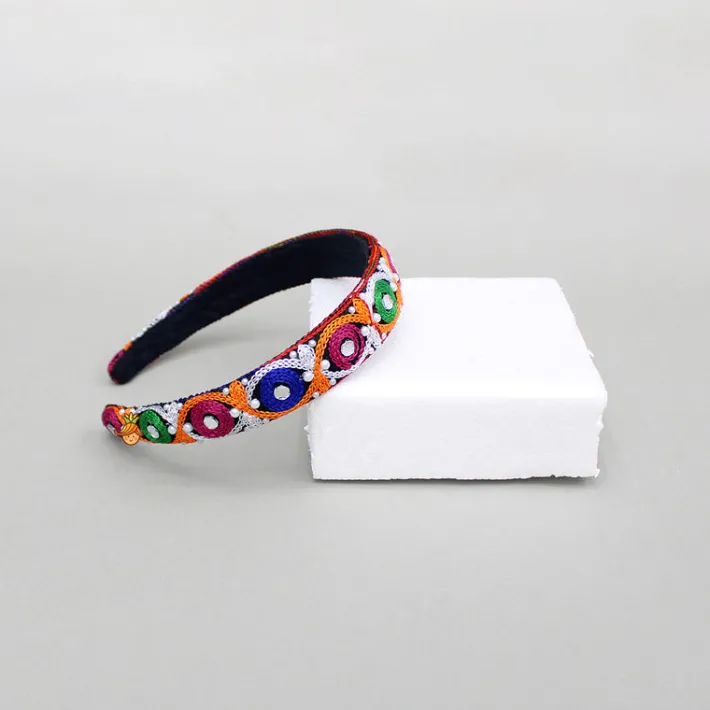 New Mirror Embellished Hairband Hair Accessories | Hair Bands