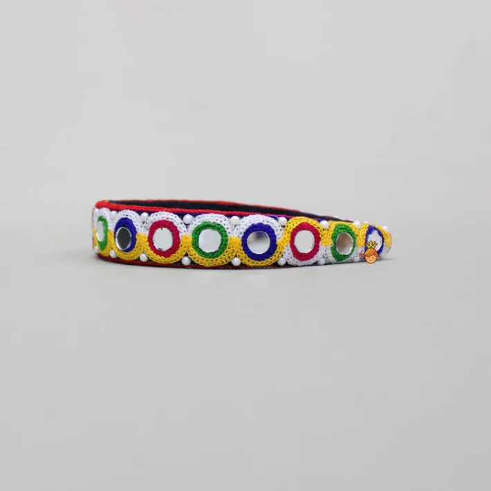 Fashion Mirror Studded Multicolour Hairband Hair Accessories | Hair Bands