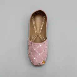 New Mirror Work Embroidered Jutti BOY Shoes
