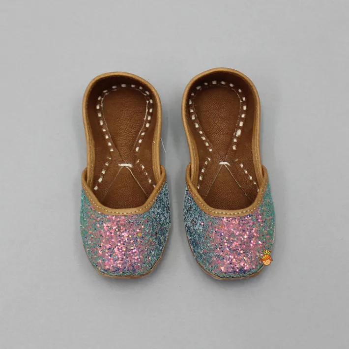 Discount Multi Colour Glittery Jutti Shoes