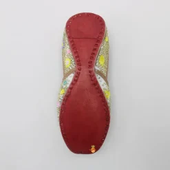 Best Multi Colour Thread And Bead Work Jutti Shoes