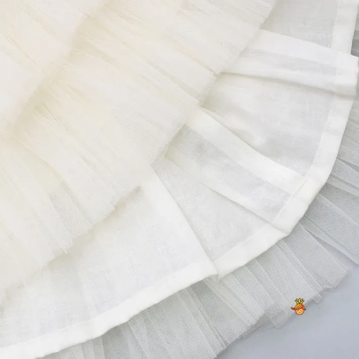 Online Multi Layered Off White Dress Dresses & Sets | Dresses