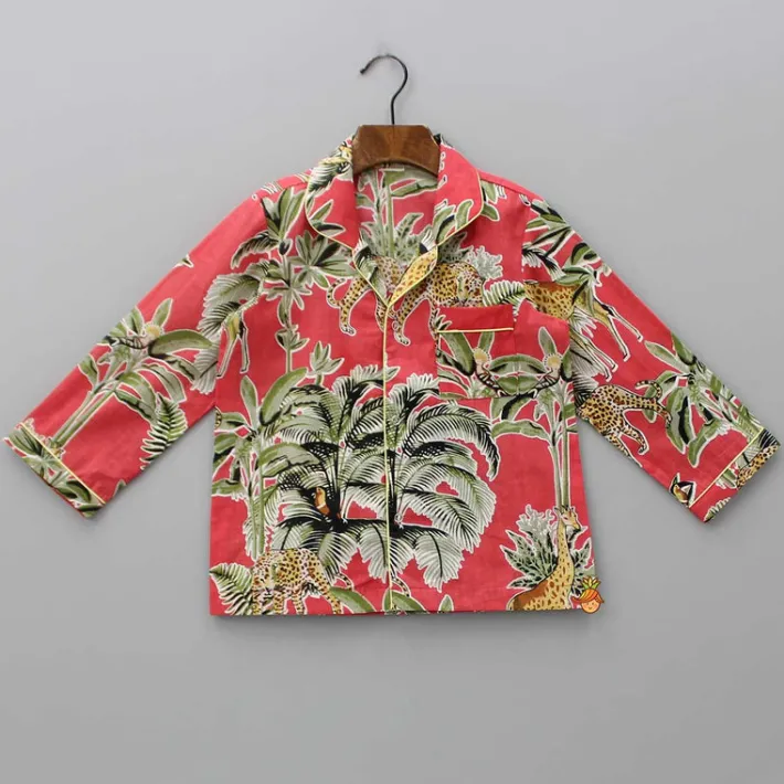 Online Multicolour Animal Printed Sleepwear BOY Sleep Wear | Sleepwear
