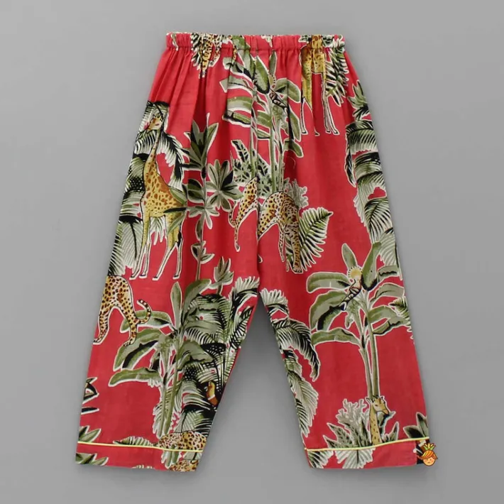 Online Multicolour Animal Printed Sleepwear BOY Sleep Wear | Sleepwear