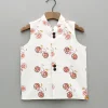 Best Multicolour Bicycle Printed Jacket BOY Indian Ethnic Wear | Ethnic Jackets
