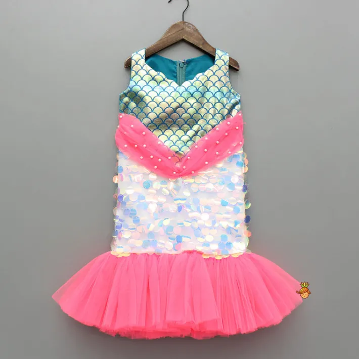 Online Multicolour Embellished Elegant Dress Dresses & Sets | Dresses