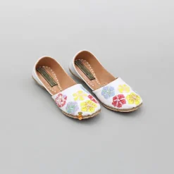 Clearance Multicolour Embroidered And Embellished Jutti BOY Shoes | Shoes