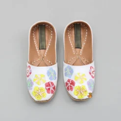 Clearance Multicolour Embroidered And Embellished Jutti BOY Shoes | Shoes
