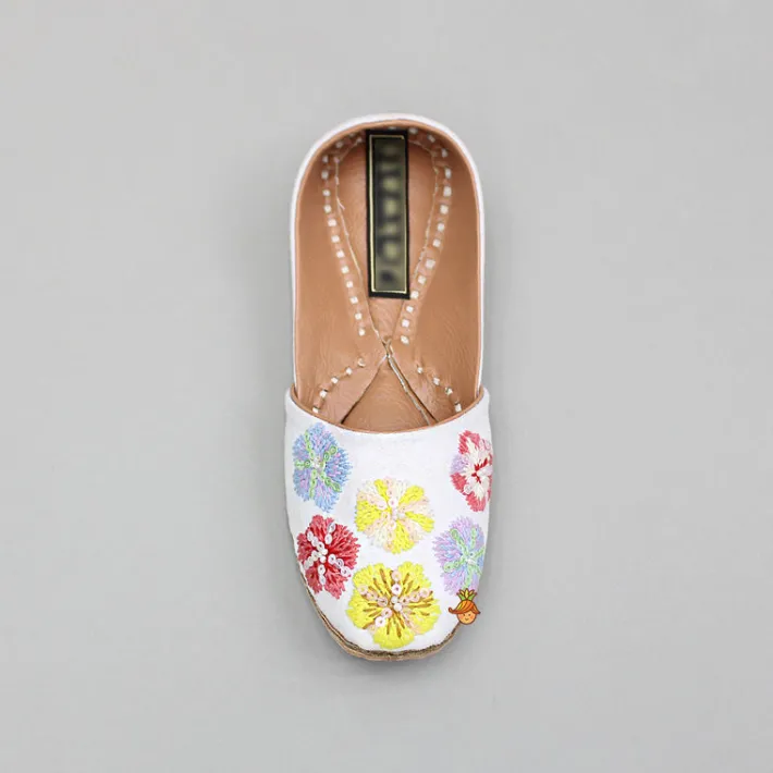 Clearance Multicolour Embroidered And Embellished Jutti BOY Shoes | Shoes