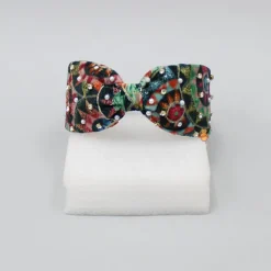 Hot Multicolour Embroidered Velvet Hairband Hair Accessories | Hair Bands