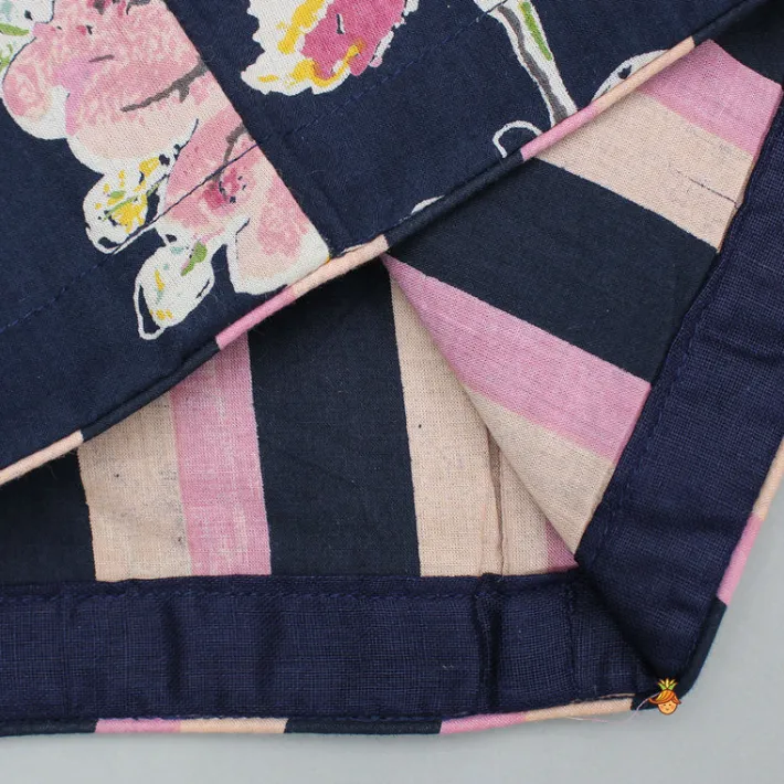 Best Multicolour Floral Printed Top And Lehenga With Dupatta Ethnic Wear | Lehengas & Ghagras