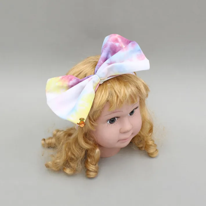 Outlet Multicolour Head Band With Charming Bow Hair Accessories | Head Bands
