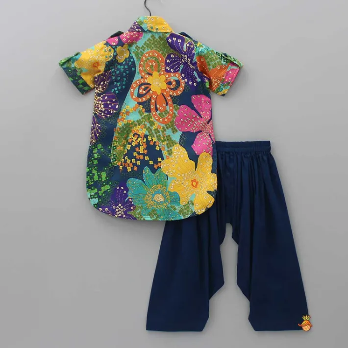 Sale Multicolour Pathani Kurta And Salwar BOY Indian Ethnic Wear | Ethnic Sets