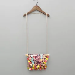 Discount Multicolour Printed And Embroidered Wine Sling Bag Bags