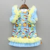 Best Multicolour Printed Ruffled Dress Dresses & Sets | Dresses