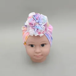 Discount Multicolour Tie Dye Printed Head Band Hair Accessories | Head Bands