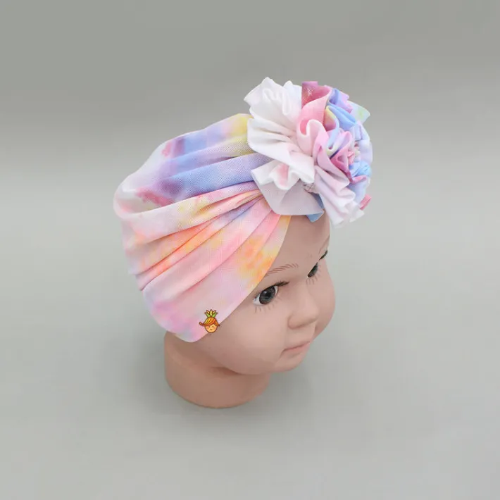 Discount Multicolour Tie Dye Printed Head Band Hair Accessories | Head Bands