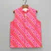Sale Multicoloured Bandhani Printed Jacket BOY Indian Ethnic Wear | Ethnic Jackets
