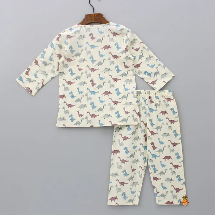 Hot Multicoloured Animal Printed Top And Pyjama BOY Sleep Wear | Sleepwear