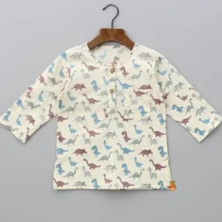 Hot Multicoloured Animal Printed Top And Pyjama BOY Sleep Wear | Sleepwear