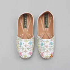 Clearance Multicoloured Embroidered Jutti BOY Shoes | Shoes