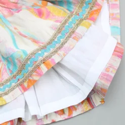 Sale Multicoloured Printed Kurti With Flared Sharara And Dupatta Twinning Sets | Ethnic Wear