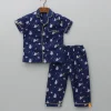 Online Night Theme Printed Blue Sleepwear BOY Sleep Wear | Sleepwear