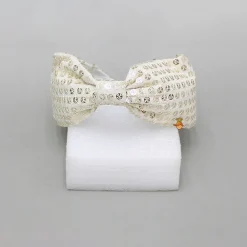 Discount Off White Embroidered Hairband Hair Accessories | Hair Bands