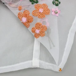Outlet Off White Embroidered Top With Attached Dupatta And Half Jacket With Lehenga Ethnic Wear | Lehengas & Ghagras