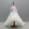 Fashion Off White Halter Neck Embellished Trial Dress With Sling Bag Dresses & Sets | Dresses