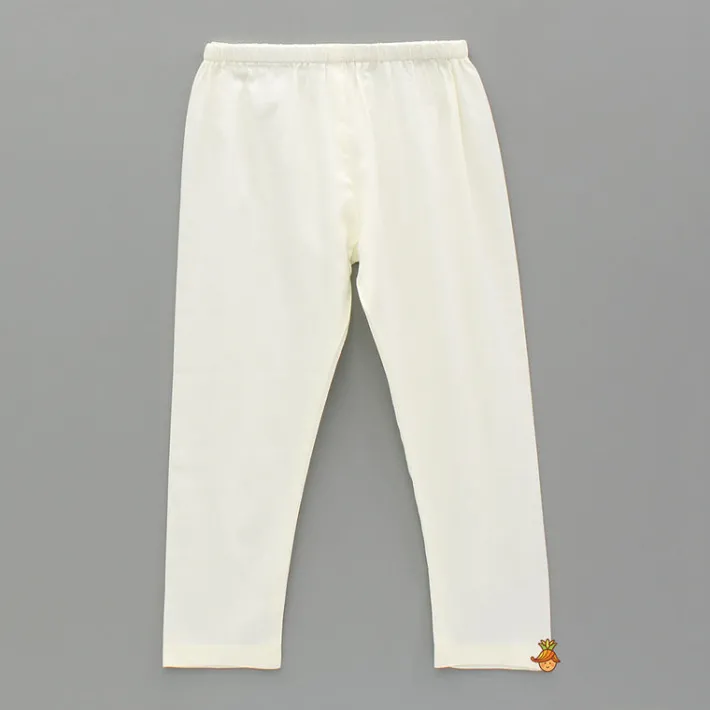 Sale Off White Kurta With Embroidered Jacket And Pyjama BOY Indian Ethnic Wear | Ethnic Sets