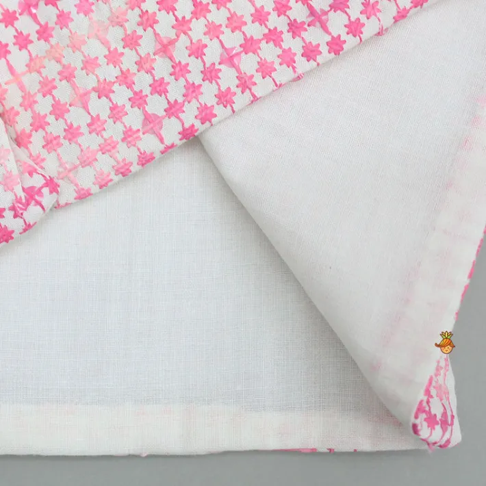 Clearance Off White Kurta With Embroidered Jacket And Pyjama BOY Indian Ethnic Wear | Ethnic Sets