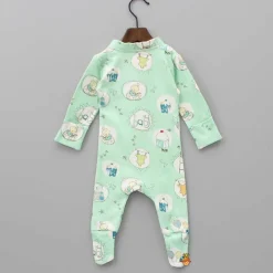 Fashion Organic Baby Love Theme Print Bodysuit BOY Baby Essentials | Baby Essentials