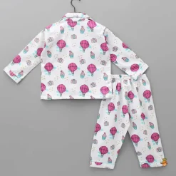 New Parashoot And Cup Cake Printed Sleepwear Sleepwear