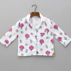 New Parashoot And Cup Cake Printed Sleepwear Sleepwear