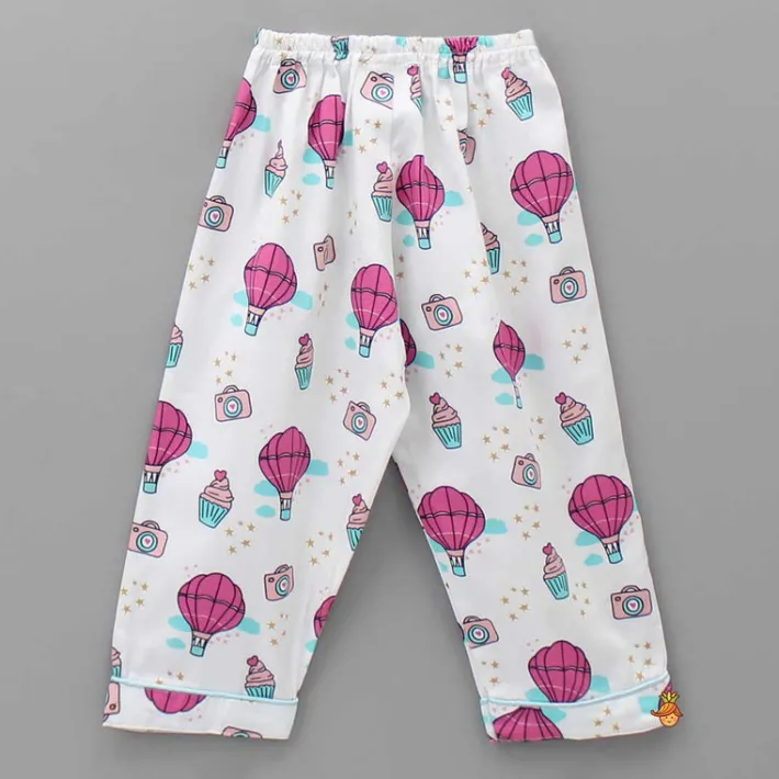 New Parashoot And Cup Cake Printed Sleepwear Sleepwear