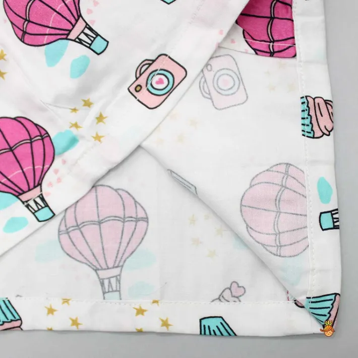 New Parashoot And Cup Cake Printed Sleepwear Sleepwear