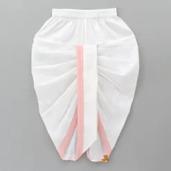 Hot Patch Pocket Detail Embroidered Kurta And Off White Dhoti BOY Indian Ethnic Wear | Ethnic Sets