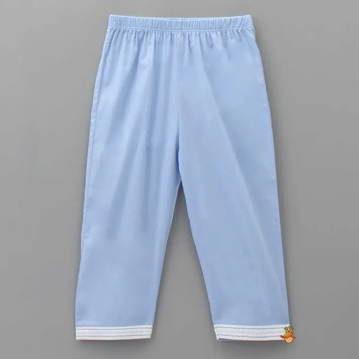 Discount Patch Pocket Detailed Blue Sleepwear BOY Sleep Wear | Sleepwear