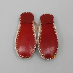 Best Peach Embroidered Jutti Shoes