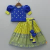 Outlet Pearl Beaded Work Top With Printed Lehenga Ethnic Wear | Lehengas & Ghagras