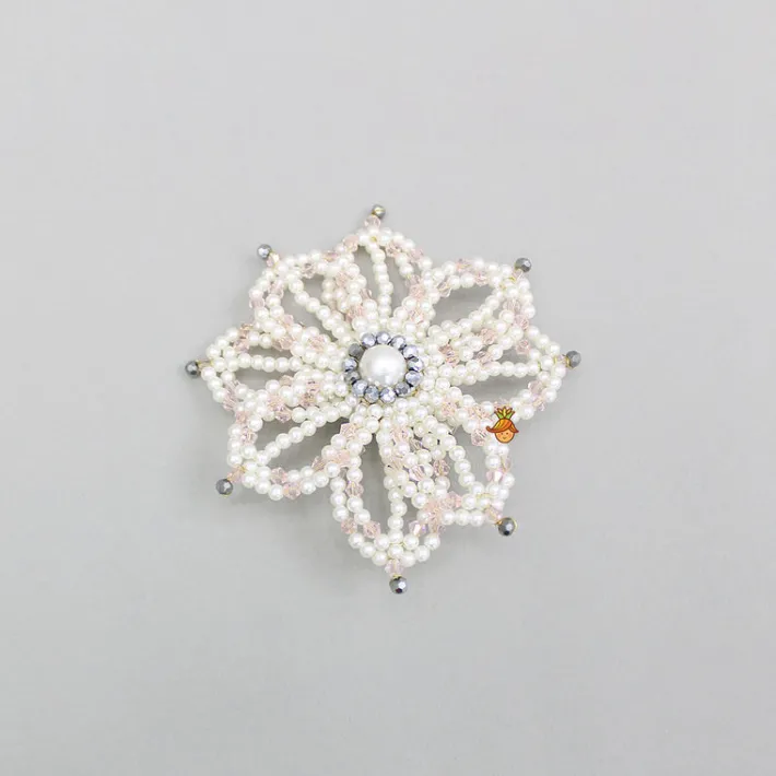 New Pearl Flower Design And Studded Hairclip Hair Accessories | Hair Clips