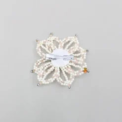 New Pearl Flower Design And Studded Hairclip Hair Accessories | Hair Clips