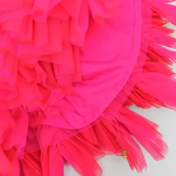 New Pearls And Pin Tuck Detailed Ruffle Frilly One Shoulder Dress Dresses & Sets | Dresses