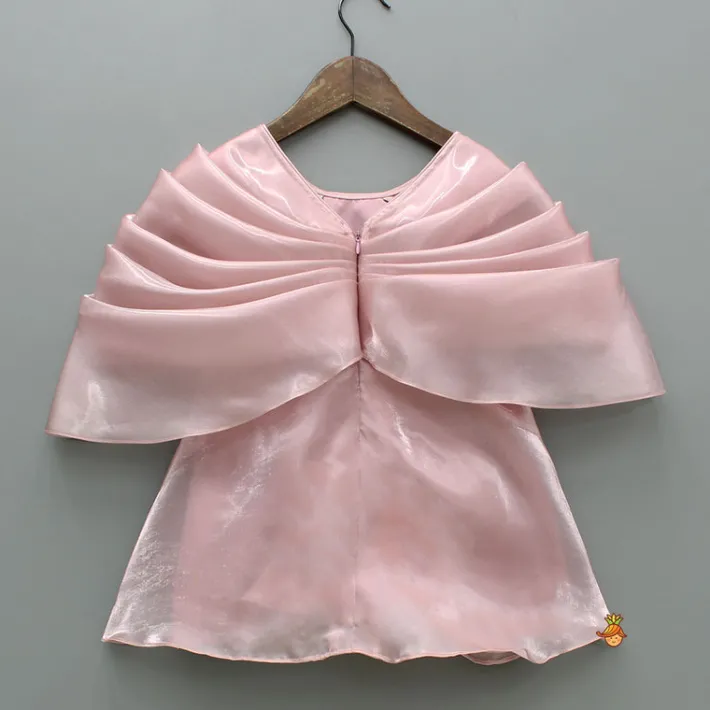 Hot Pink Artificial Flowers Embellished Dress Dresses & Sets | Dresses
