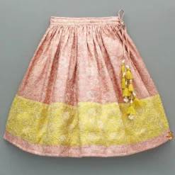 Discount Pink Brocade Embellished Top And Lehenga Ethnic Wear | Lehengas & Ghagras