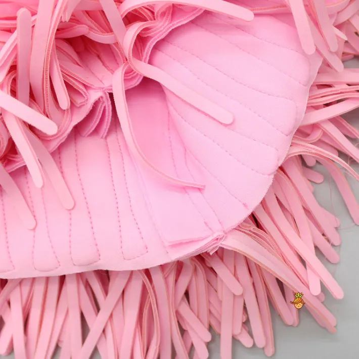 Fashion Pink Dress With Detachable Flower Brooch Dresses & Sets | Dresses